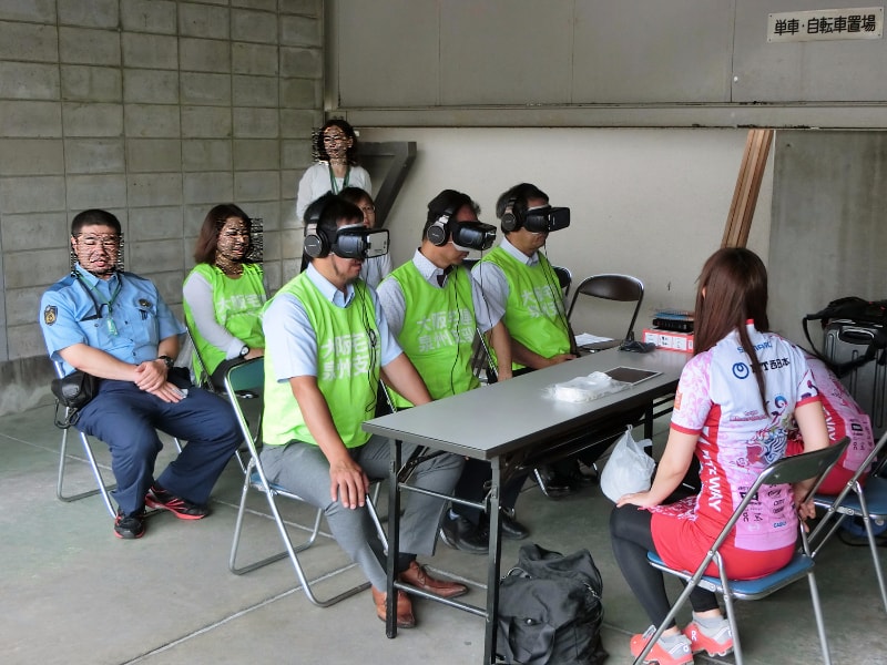 VR自転車交通安全教室プログラム